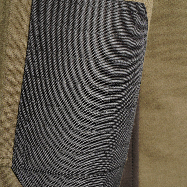 detail Herren-Sweatshirt JCB Trade Crew olive green