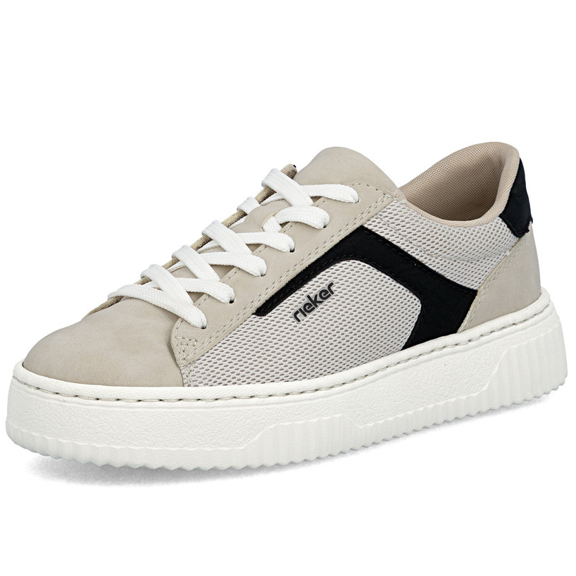 detail RIEKER N9900-60 beige Damen-Sneaker, bequem und atmungsaktiv