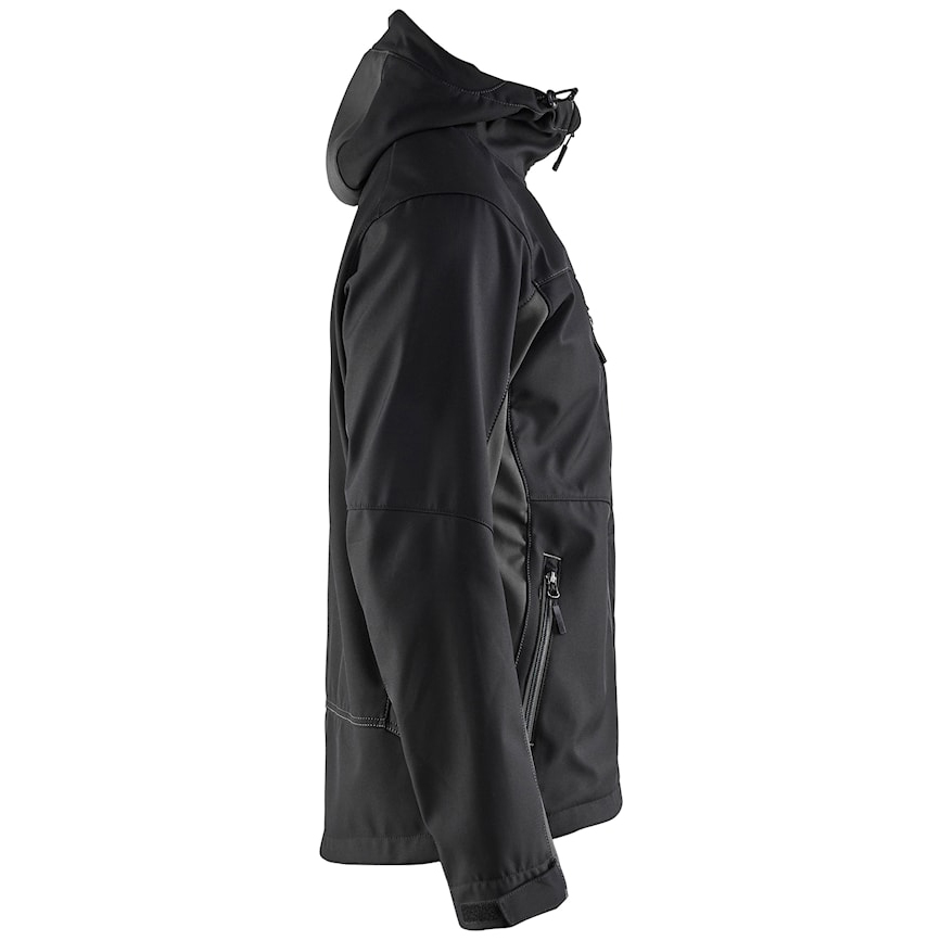 detail Jacke softshell BLAKLADER Sweden