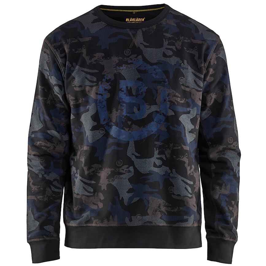 detail Herren-Sweatshirt BLAKLADER Sweden Limited Edition 100% Cotton