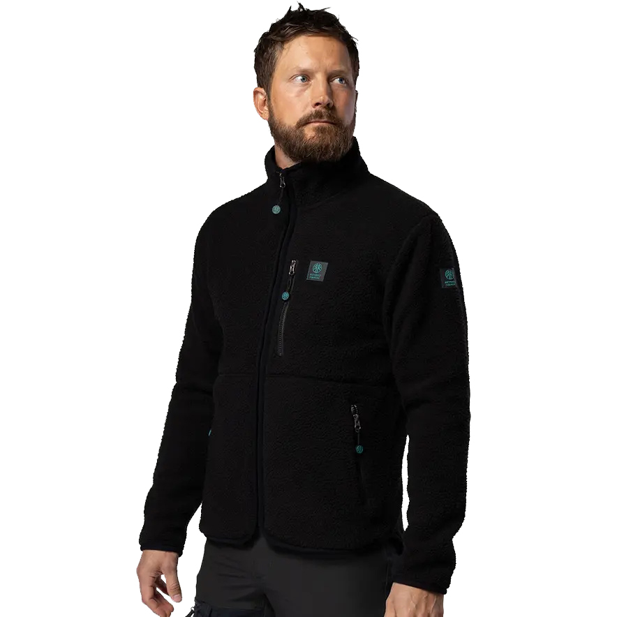 detail Jacke Herren Beyond Nordic Sweden Teddy