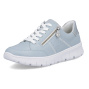 Vorschau RIEKER N1313-12 blaue Damen Sneaker aus Echtleder mit Antistress-Sohle