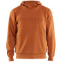 Vorschau BLAKLADER Herren Kapuzenpullover mit 3D-Logo, rostfarben, 100 % Baumwolle, beque