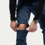 Vorschau Beyond Nordic Sweden blaue Herren Outdoor-Zip-Off-Hose 2-in-1