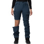 Vorschau Beyond Nordic Sweden Zip-Off blaue Damen Outdoor-Zip-Off-Hose 2-in-1 Teflon EcoE