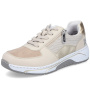 Vorschau RIEKER 53101-60 beige Damen bequeme und luftige Sneaker für die Stadt