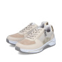 Vorschau RIEKER 53101-60 beige Damen bequeme und luftige Sneaker für die Stadt