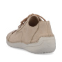 Vorschau RIEKER 52520-62 beige bequeme Damen-Sneaker mit Antistress-Technologie
