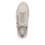 Vorschau RIEKER N1301-60 beige Damen-Ledersneaker mit Antistress-Technologie