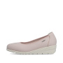Vorschau RIEKER L5360-31 Damen rosa Leder-Ballerinas mit Antistress-Technologie