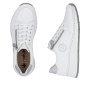 Vorschau RIEKER N6508-80 weiße Damen Leder-Sneaker mit Antistress-Technologie