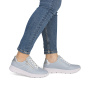 Vorschau RIEKER N1313-12 blaue Damen Sneaker aus Echtleder mit Antistress-Sohle