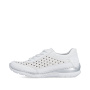 Vorschau RIEKER L3217-80 weiße Damen-Ledersneaker, atmungsaktiv, Antistress-Sohle