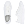 Vorschau RIEKER 45602-80 weiße Damen-Sommer-Ledersneaker, atmungsaktiv, Antistress