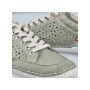 Vorschau RIEKER 43651-52 grüne Damen-Sommer-Ledersneaker, atmungsaktiv, Antistress