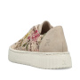 Vorschau RIEKER N9919-91 beige modische Damen-Sneaker mit Muster, atmungsaktives Material