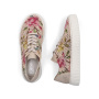 Vorschau RIEKER N9919-91 beige modische Damen-Sneaker mit Muster, atmungsaktives Material
