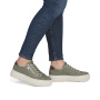 Vorschau RIEKER M1952-52 grüne Damen Antistress Sneaker, moderner Look für die Stadt