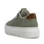 Vorschau RIEKER M1952-52 grüne Damen Antistress Sneaker, moderner Look für die Stadt