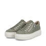 Vorschau RIEKER M1952-52 grüne Damen Antistress Sneaker, moderner Look für die Stadt