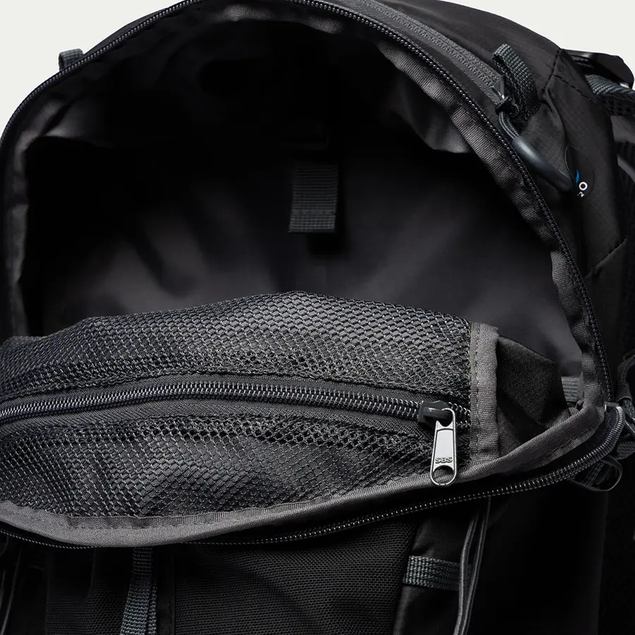 detail Beyond Nordic Sweden BN503 schwarzer Herren Outdoor Rucksack 20L