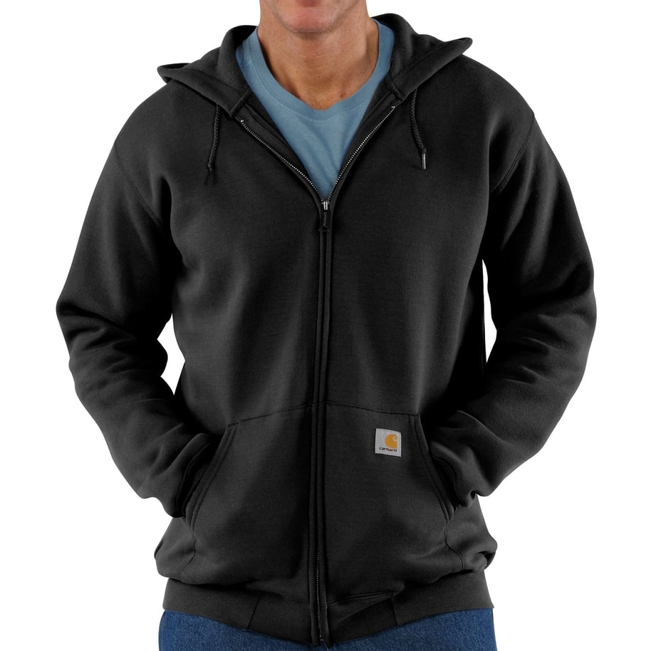 detail Herren-Sweatshirt CARHARTT K122BLK Midweight Hooded