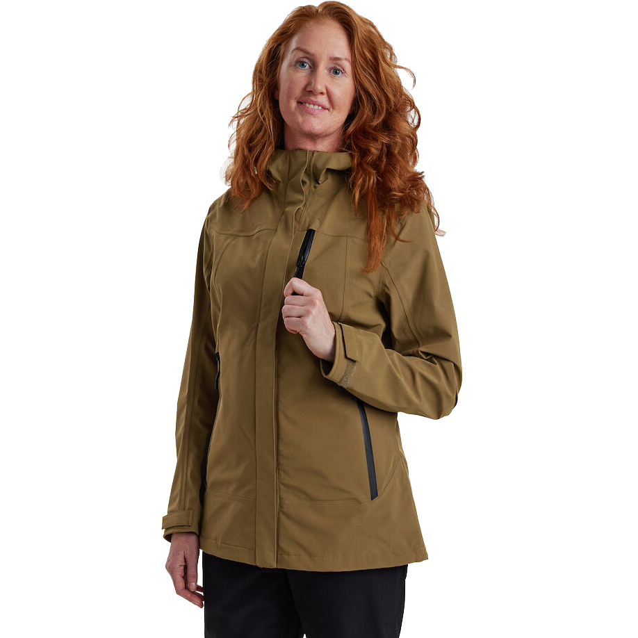 detail Deerhunter Denmark Sarek beige Damen Funktions-Outdoorjacke WP 10.000 mm