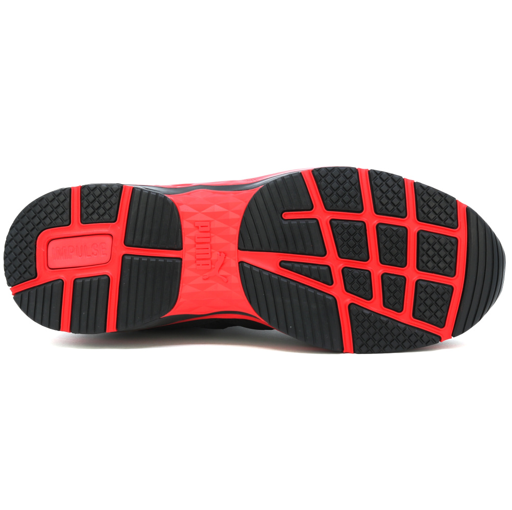 detail PUMA Fuse Motion 2.0 red low S1P ESD HRO Sicherheitsschuhe