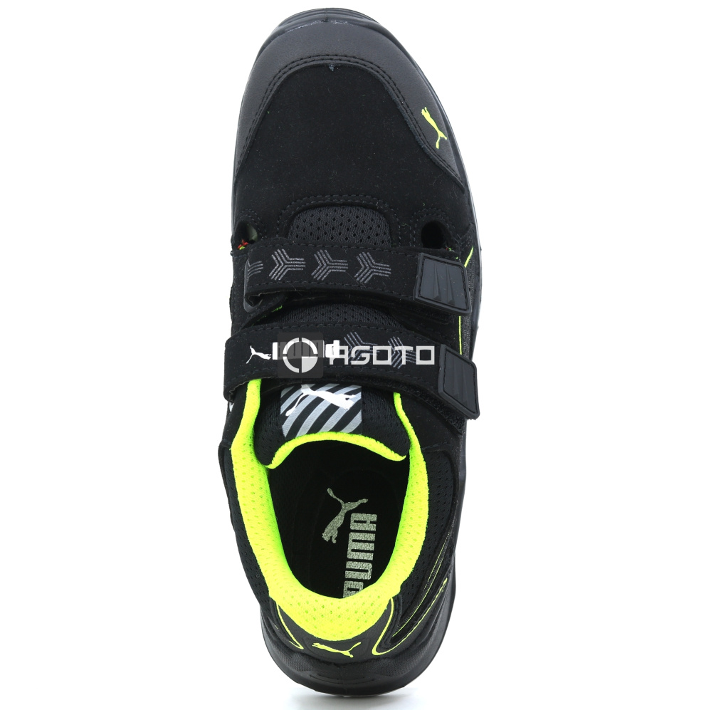 detail PUMA Neodyme green low S1P ESD Sicherheitsschuhe