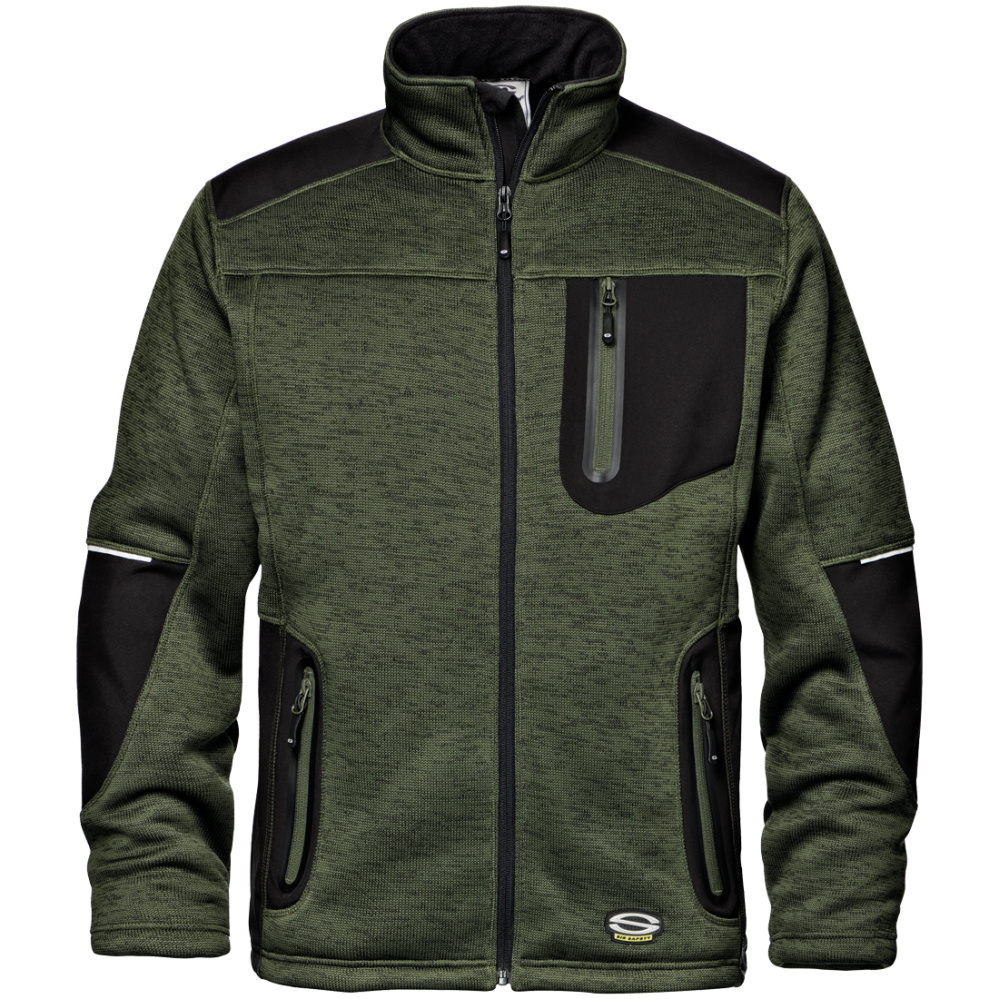 detail Jacke SIR Fighter Melange