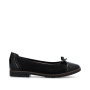 Vorschau RIEKER 45358-00 schwarze moderne Damen-Ballerinas, passend zu jedem Outfit